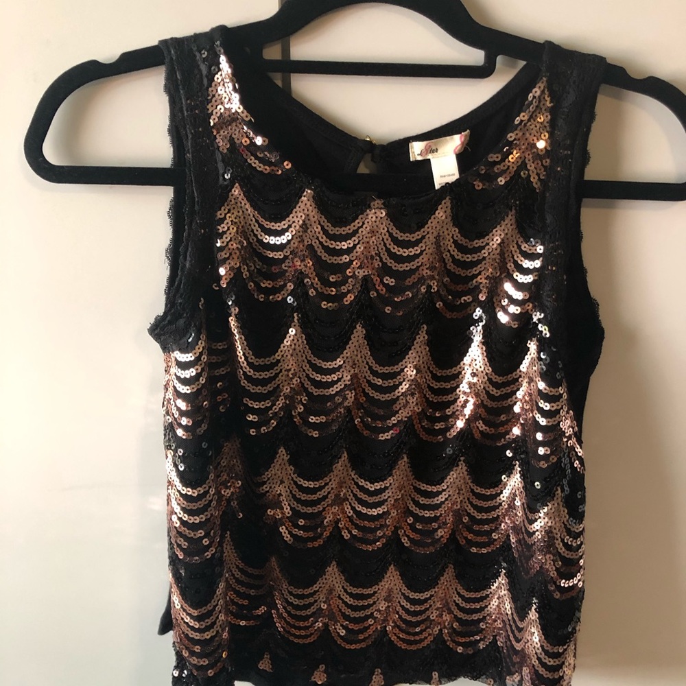 Sparkly top